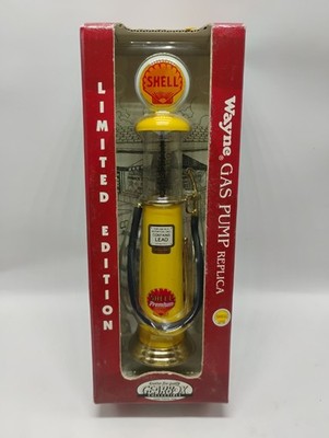 Gearbox 8'' Tall Die Cast Wayne Style Shell Premium Gasoline Visible Gas Pump