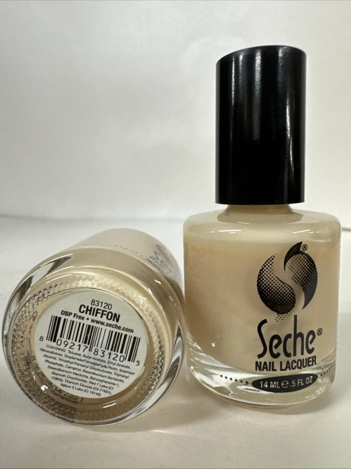 Paquete de 2 - Esmalte de uñas Seche KLEANCOLOR 0,5 fl oz gasa Foto 4 de 4