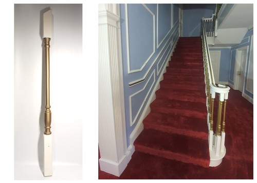 Elvis (2022) Movie Film Prop Graceland Stair Baluster Screen Used Set Dressing