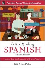 Better Reading Spanish by Jean Yates (English) Paperback Book