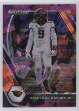 2021 Panini Prizm Draft Picks Purple Ice 125/149 Hamilcar Rashed Jr #141 2qw