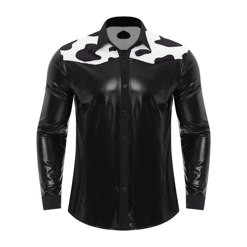 Mens Blouses Hippie Outfits Vintage Tops Holiday Coat Casual Shirt Adult Loose - Picture 30 of 76