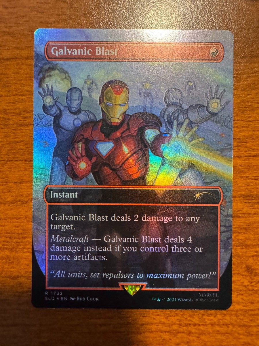 2024 MTG Magic the Gathering Secret Lair Foil Galvanic Blast