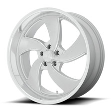 24 Us Mag U134 Desperado 24x9 5x5.0 Silver Brushed Milled Right Wheel 1mm