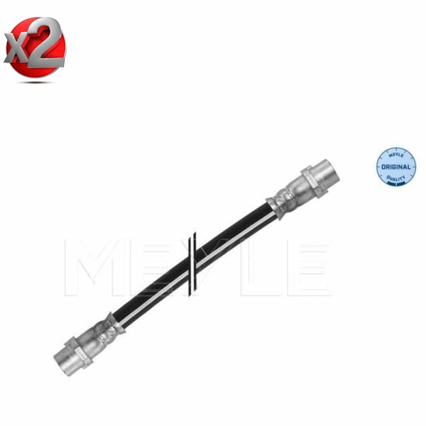 Meyle 2X Bremsschlauch Hinten FüR Audi A4 1.6 1.8 VW Passat Variant-image