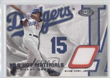 2002 Fleer Hot Prospects MLB Hot Materials Shawn Green #HM-SG 0a2