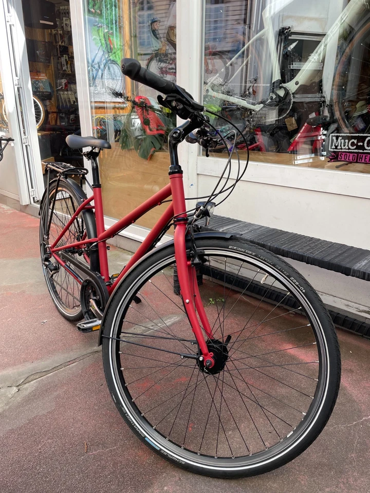 NEW CONTOURA FE- 4 city bike steel frame Size 48 (from 1m54 to 1m67) NOS velo - Bild 2 von 4