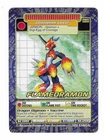 2000 Digimon Digi Battle Flamedramon Non-Holo Champion Level Card BO-122