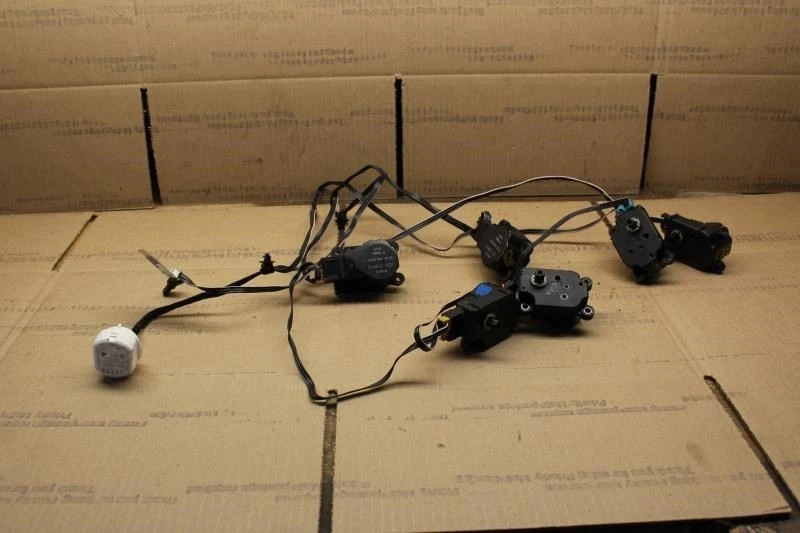 Mercedes E320 2003 2004 2005 2006 calefacción servoactuador motores cableado 6 piezas Foto 2 de 4