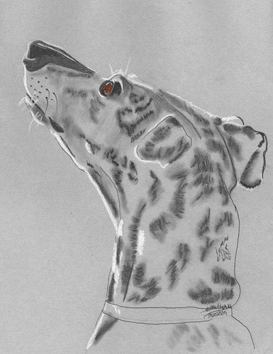 Sue Monahan Dog Art Notecards Set of 4 w/envs Series IV - Picture 4 of 5