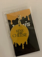 2024 Arby's Keys To The Cheese Keychain Year Long Free Side Cheddar Arbys Key
