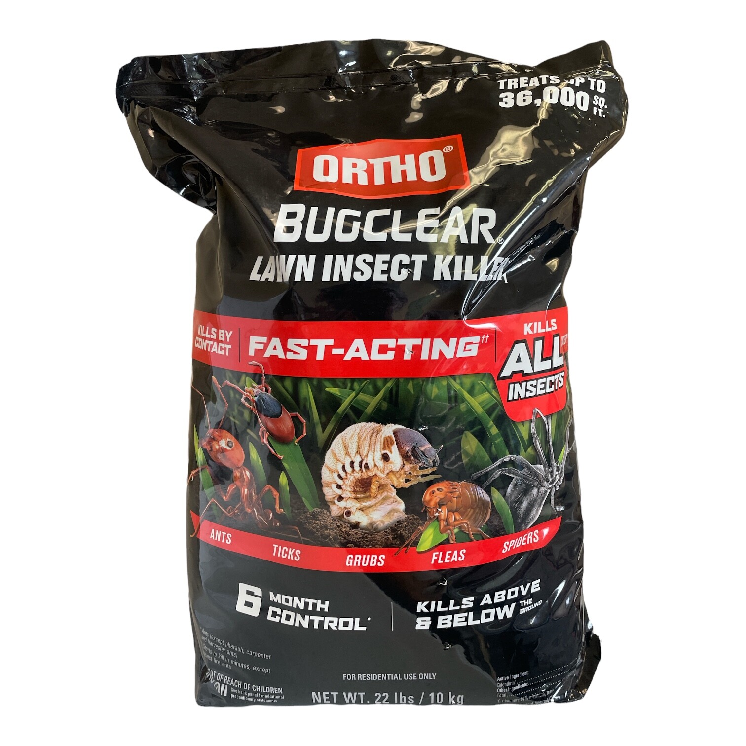 Гранулы Ortho Bugclear 22 фунта площадью до 36 000 кв футов срок годности 6 месяцев 5790₽