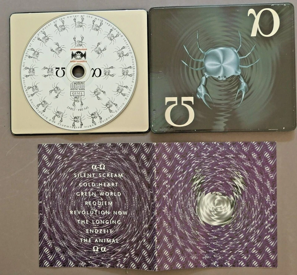 Project Pitchfork – α Ω Metallbox Metal Can CD Candyland SPV 084-25842 topp EX - Bild 4 von 4