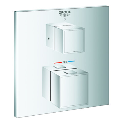 GROHE Thermostatic shower mixer Grohtherm Cube