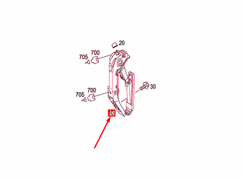 Neues MERCEDES-BENZ SL R230 Gaspedal A2303000104 - Bild 11 von 11