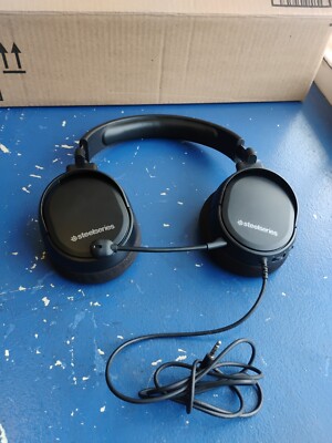 SteelSeries Arctis 1 Black Wired Gaming Headset for Playstation WORKS - READ 