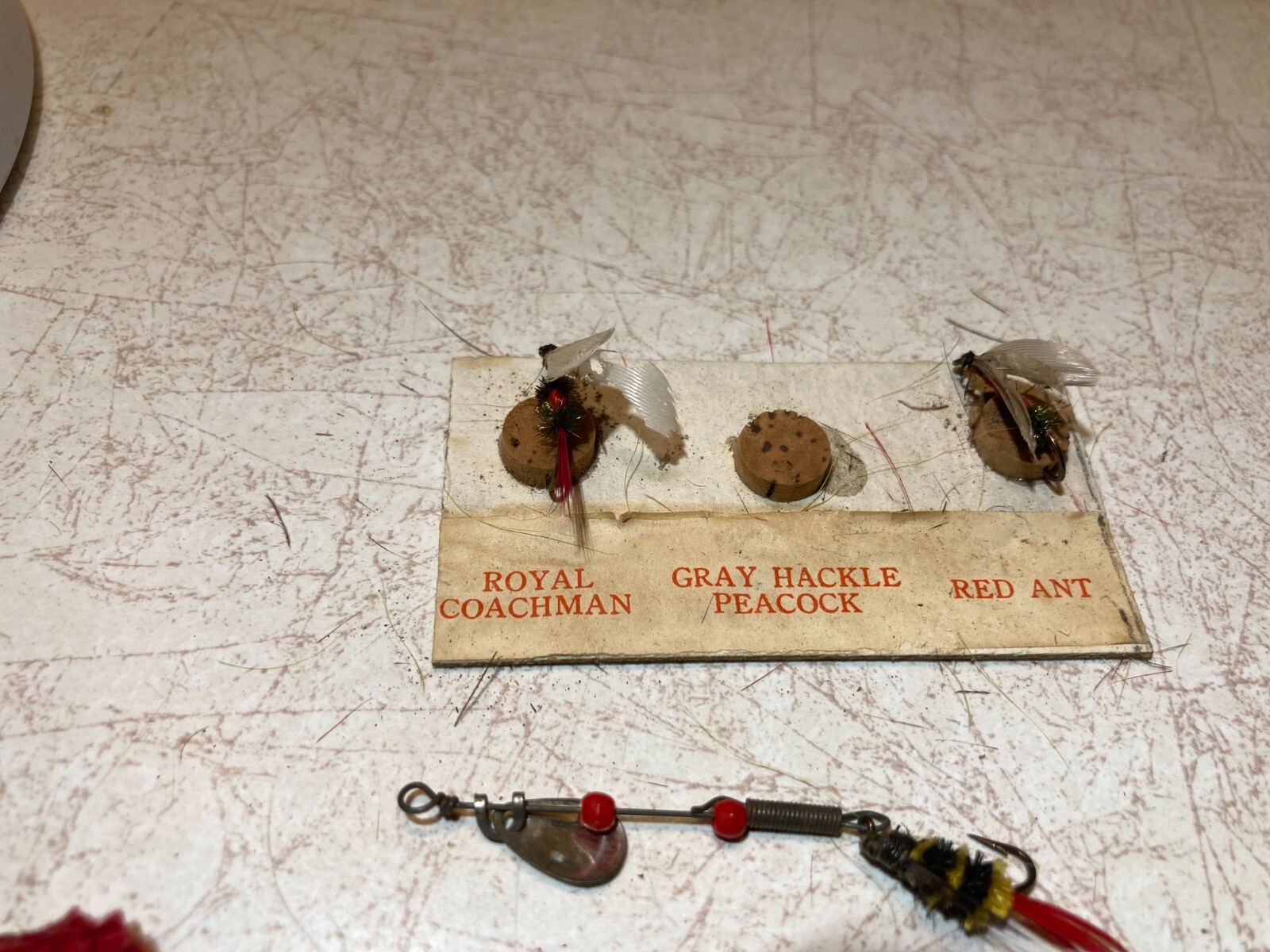 vintage hand tied fly fishing lures crappie trout panfish bass lakewood queen eBay