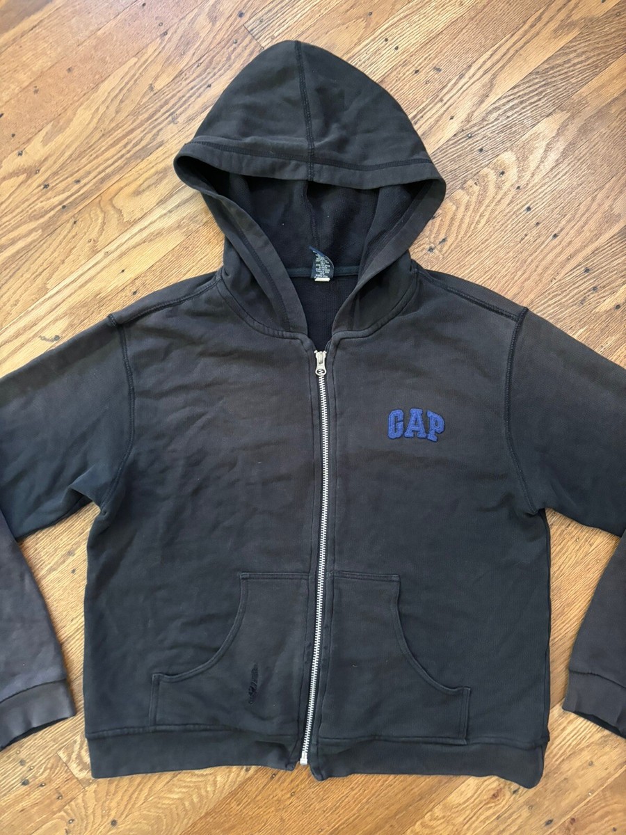 トップス old gap 90s zipup hoodie Vintage Gap Ziper Hoodie Big Logo Small Size Jumper Rare Gap