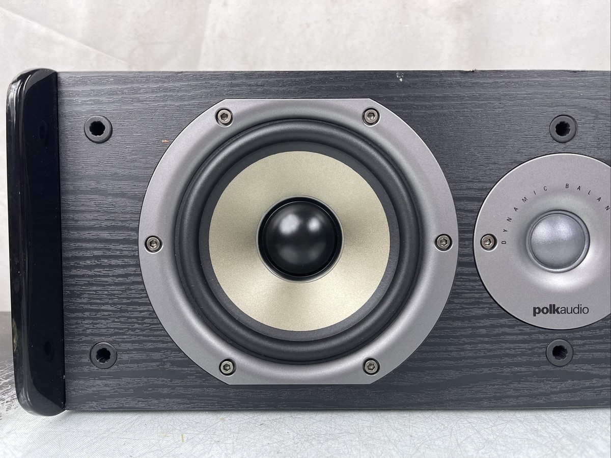 Polk Audio CS10 Center Channel Speaker System Black for sale