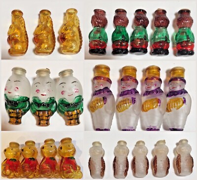 Vintage Hand-Painted Glass Xmas Light Covers - Animals, Circus, Etc.- You Choose