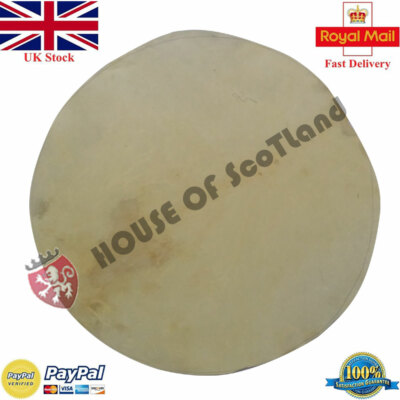 Djembe Schlagzeugkopf Ziegenfell Tom Bombo Bodhran Mittelalter, Snare Drums Heads 28'' 4 Stück