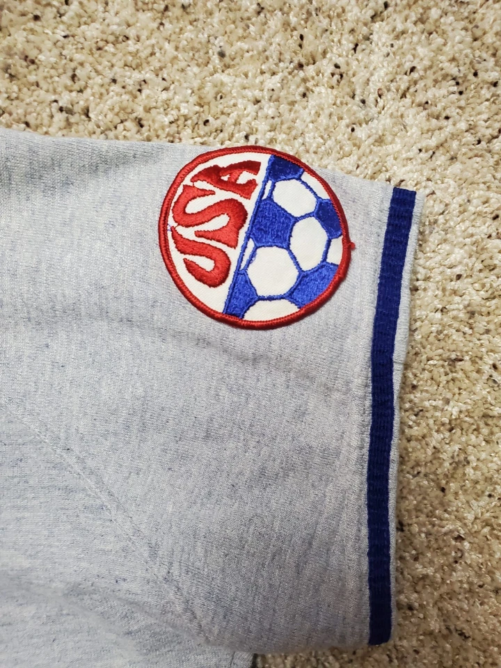 Vintage Wilson's US Air Force Baseball Jersey Small Adults Gray USA Made 1980s - Image 4 of 4