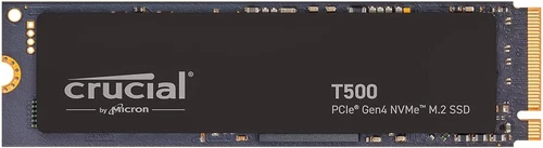 Crucial T500 2TB Gen4 NVMe M.2 Internal Gaming SSD, Up to 7400MB/s, Laptop & Des
