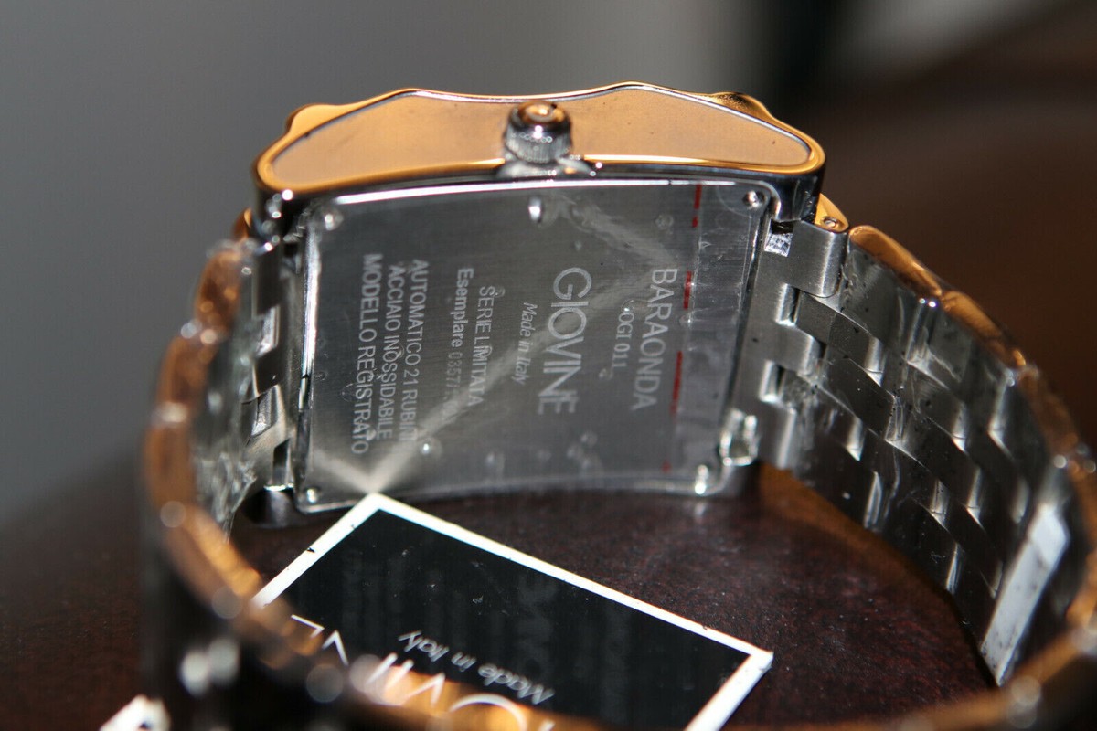 Giovine Made in Italy Date Automatic Watch Antonio Giovine Chronograph Mens Watch main image 4