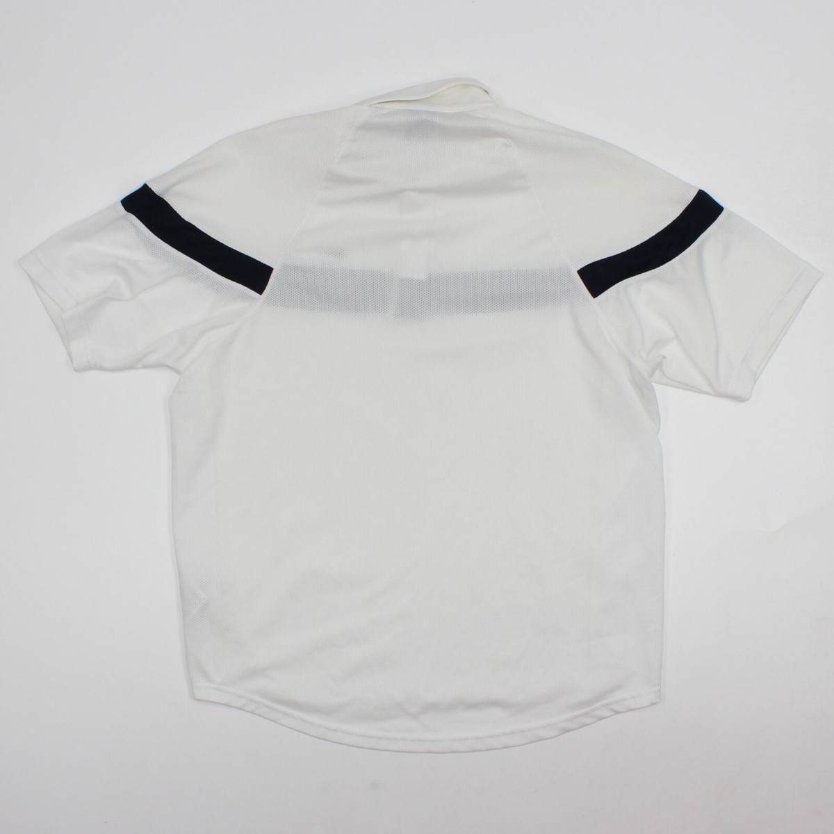 Nike Golf Button Shirt Adult M White Sphere Dry Sports Polo Mens 