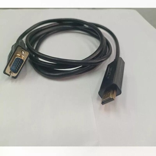 6FT HDMI Male to VGA Male Video Converter Adapter Cable for PC DVD 1080p HDTV - Picture 4 of 7