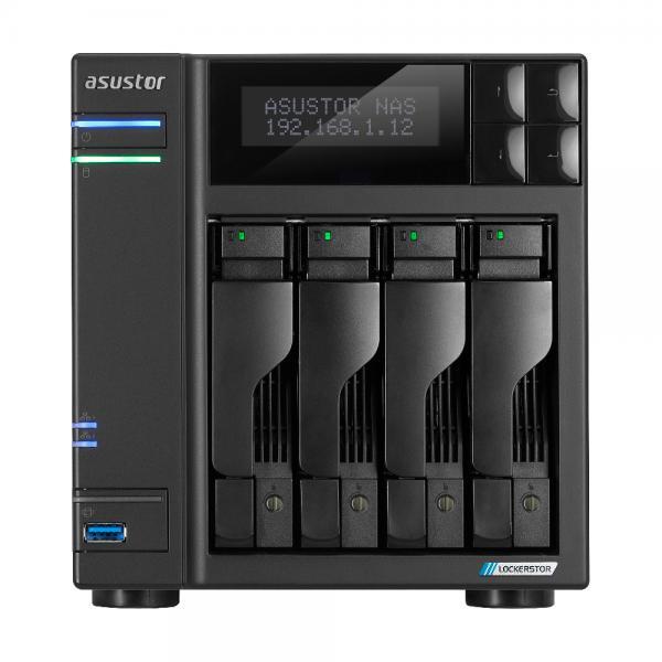 ASUSTOR NAS TOWER 4 Bay + 4x M.2 NVMe , Intel Celeron N5105 Jasper Lake Quad-Cor