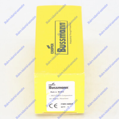 Fusible Rapide Bussmann FWH-600A 600A 500V - Neuf D'origine - Livraison Rapide