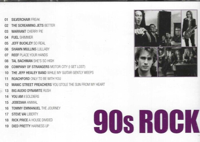 Essential 90's Rock NEW! CD, 19 Tracks, Fuel, Warrant, Silverchair