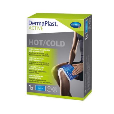 DermaPlast Aktive Hot/Cold Kompresse Kühlpack Kalt Warm Gel Pack Kühlkissen, Gr.