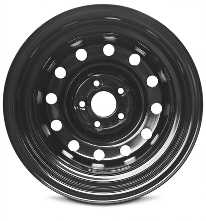 New Wheel For 2015-2018 Chevy City Express 15 Inch Steel Rim 5 Lug 114.3mm Black - Bild 3 von 7