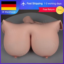 Plus Size Silicone Breasts B-K Cup False Breasts Breast Prostheses for Crossdressers