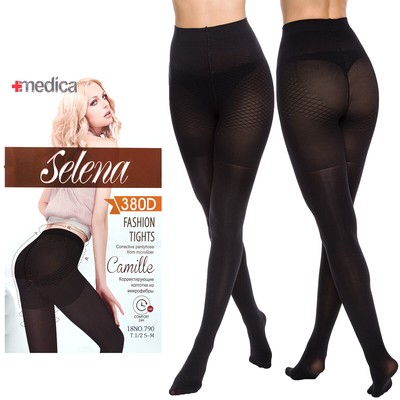 Womens Push-Up NEW Tights with Corrective Shorts Lift Up Shaping Pantyhose SE862