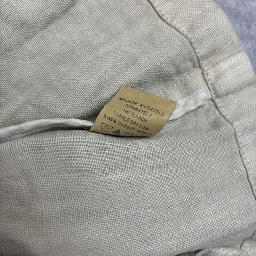 Fillmore California Women’s Linen Collared Belted Short Sleeve Jacket Size Small - Picture 6 of 9