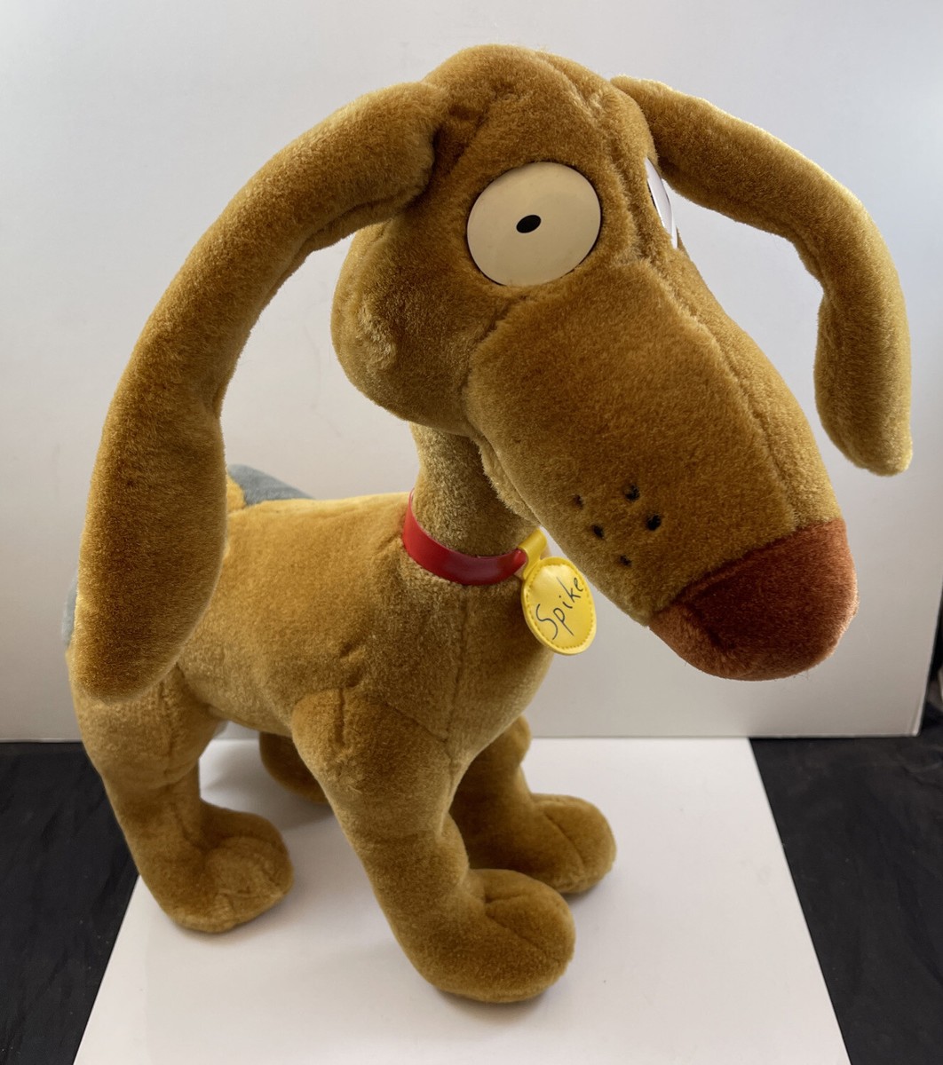 Rugrats 1997 Spike Dog Plush Toy Nickelodeon 14” RARE NWT | eBay
