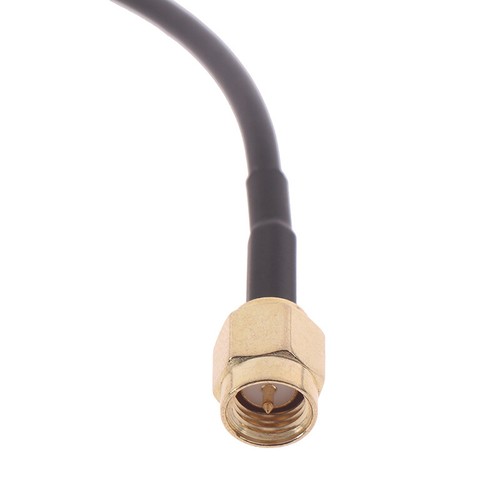 Radio Antenna Cable SO-239 UHF Female to SMA Male coaxial RF Connector RG316BKF - Zdjęcie 4 z 13