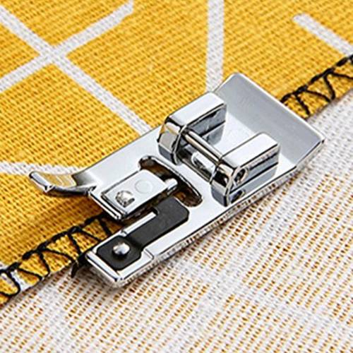 Máquina de coser Overlock Overedge Overcasting prensatelas dobladillo enrollado herramienta de pie Reino Unido - Imagen 4 de 4
