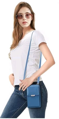 OIDERY Small Crossbody Phone Bags Cellphone Wallet Purse for Women w Card Slots - Picture 6 of 7