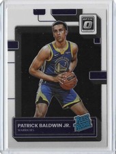 2022-23 Donruss Optic Patrick Baldwin Jr. Rookie #218 Golden State Warriors RC