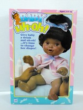 Vintage RARE HASBRO 1989 BABY UH OH DRINK BAB...