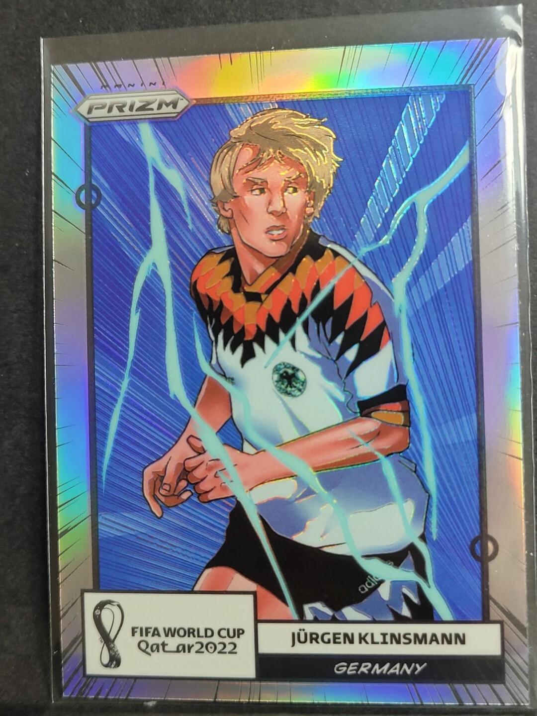 2022 Panini Prizm World Cup Manga Jurgen Klinsmann #25 Germany Soccer !7!%