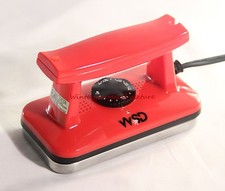 Ski Snowboard Wax Iron Tune Up Waxing Iron Textured Dimpled plate 2024 RED
