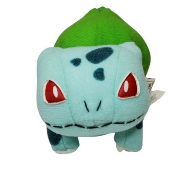 Pokemon Center Original Bulbasaur Plüsch – 10 X 12 X 8,5 Cm, Offizielles Pokemon Fit Plüschtier, Ab 3 Jahren