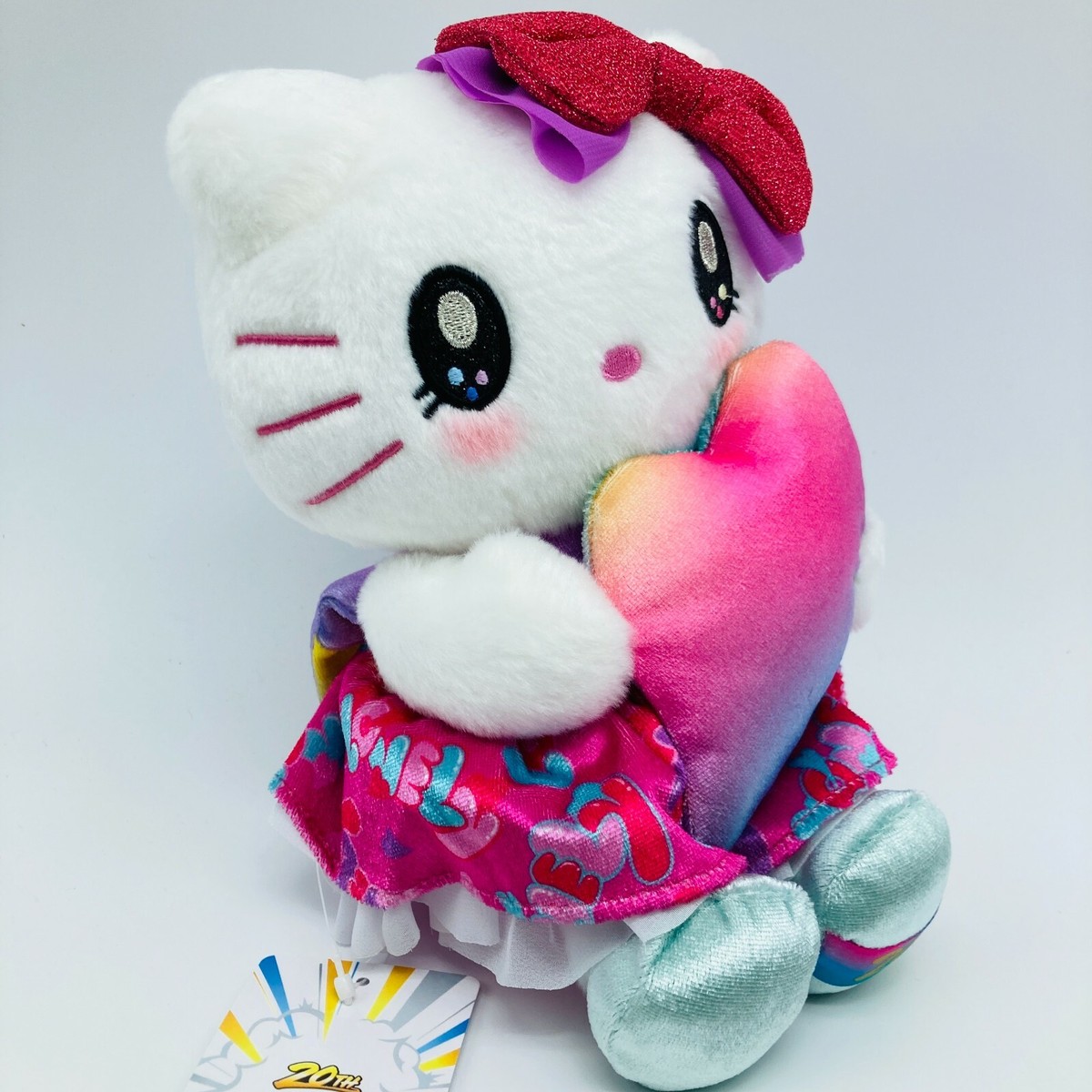 Hello Kitty Plush Doll UNIVERSAL STUDIOS JAPAN 20th Anniversary