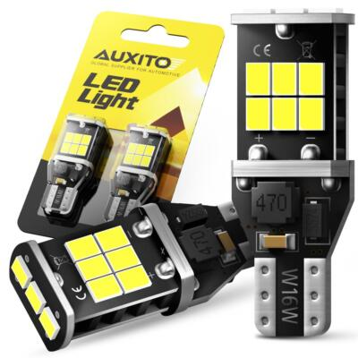 #ad Auxito Canbus 912 921 LED Backup Reverse Light Bulb 6000K W16W White for Audi VW $9.99