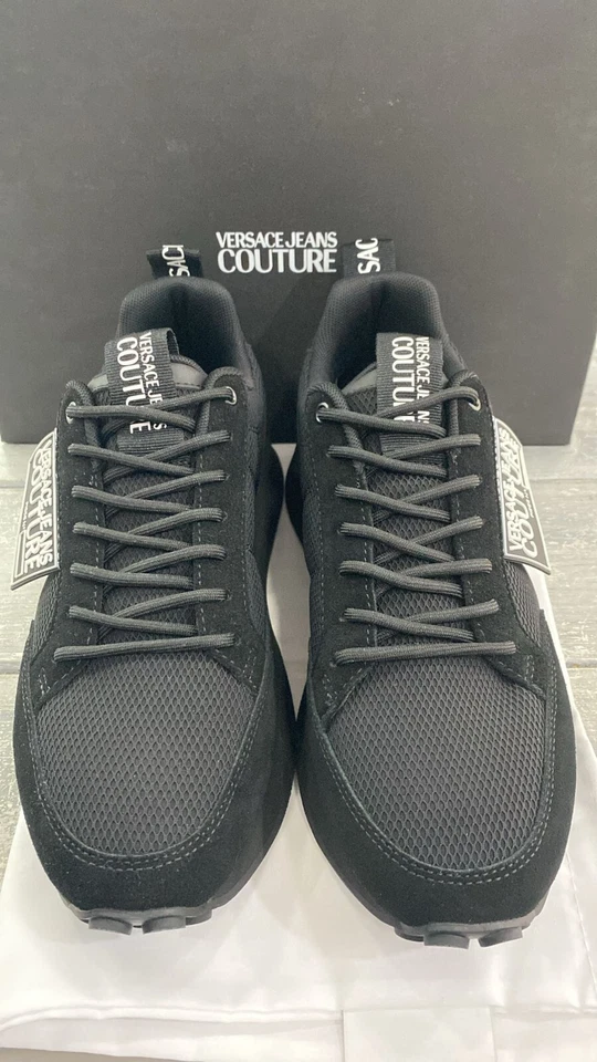 Versace Jeans Couture Chaussure Man Noir Taille Ue 40 VJU6 (Semelle Intérieure - Photo 3/4